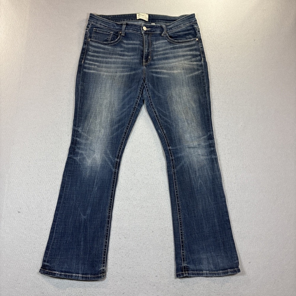 BKE Buckle Payton Women's Jeans Size 32 Regular Stretch Whiskering Boot Cut